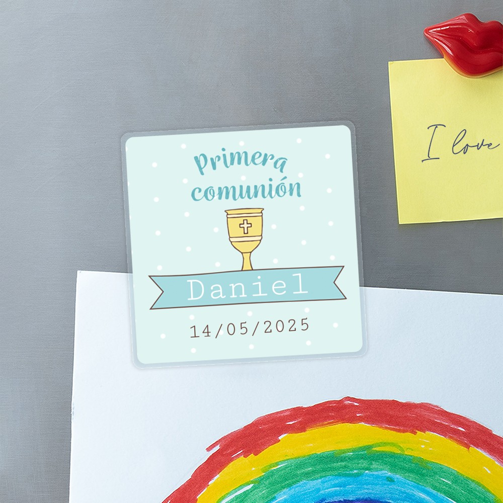 Imán de madera personalizados de Wanapix.es