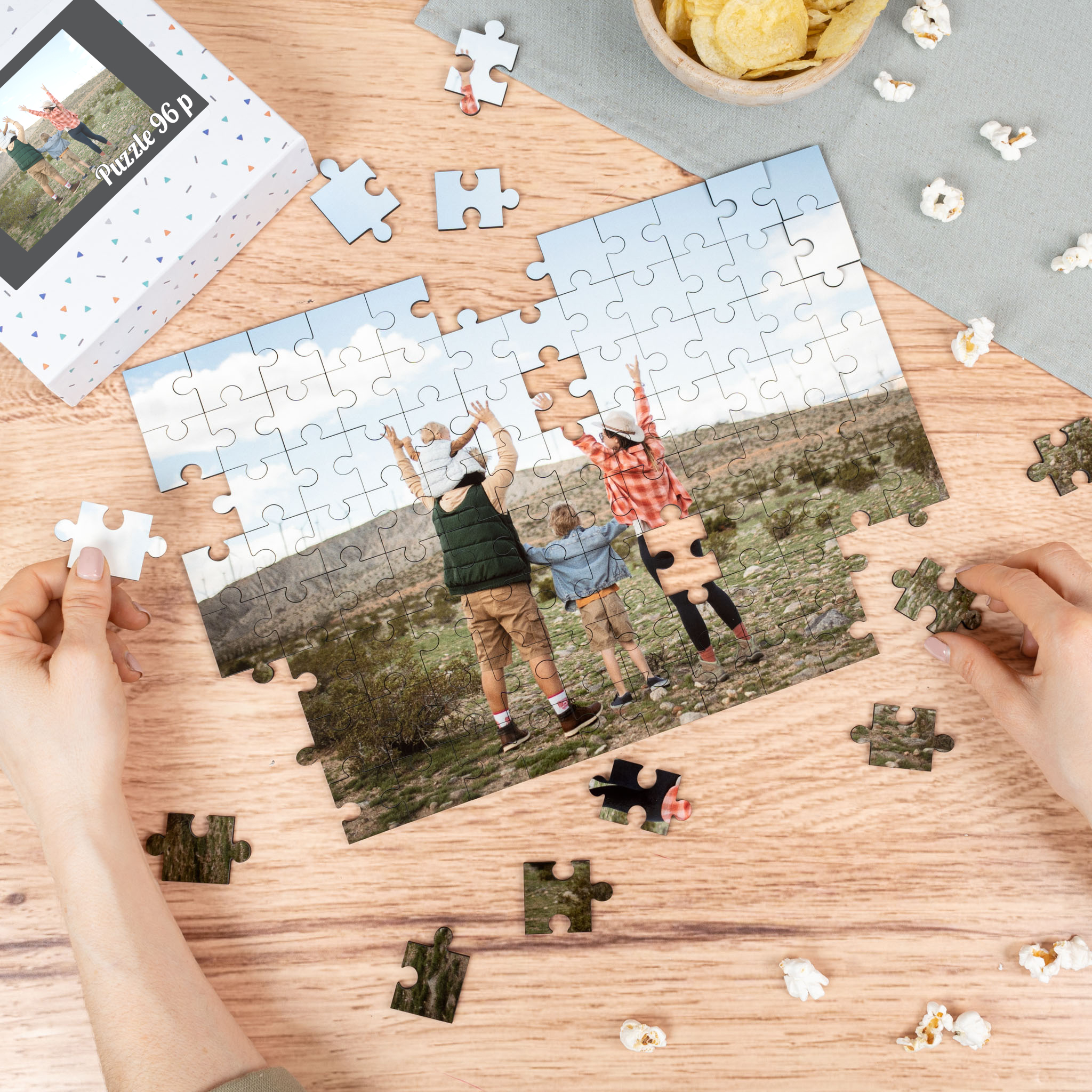 Puzzle  de madera personalizado de Wanapix.es