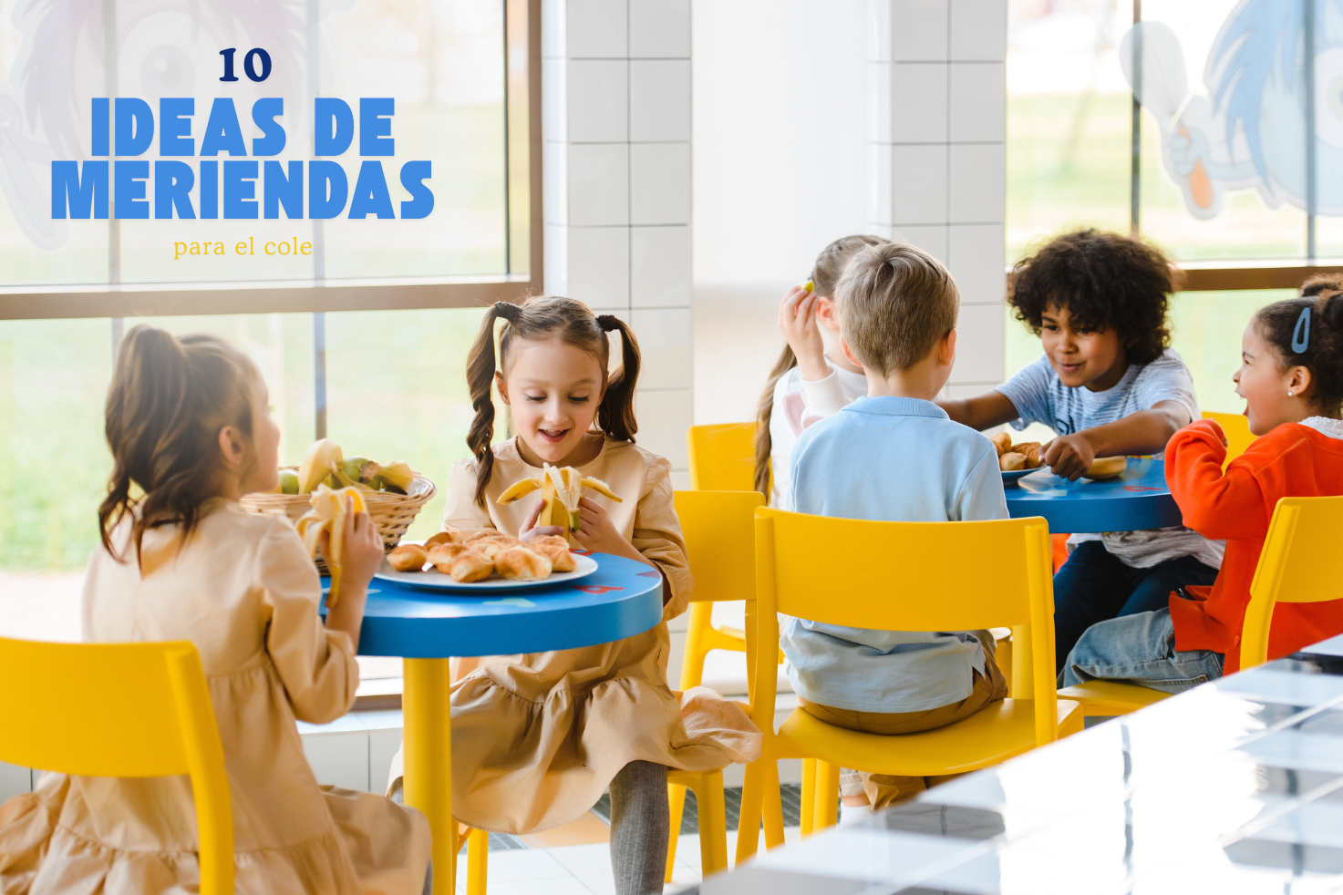 10 ideas de meriendas saludables para el cole🍎🥪