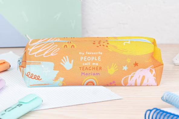 Estuche escolar personalizado de Wanapix.es