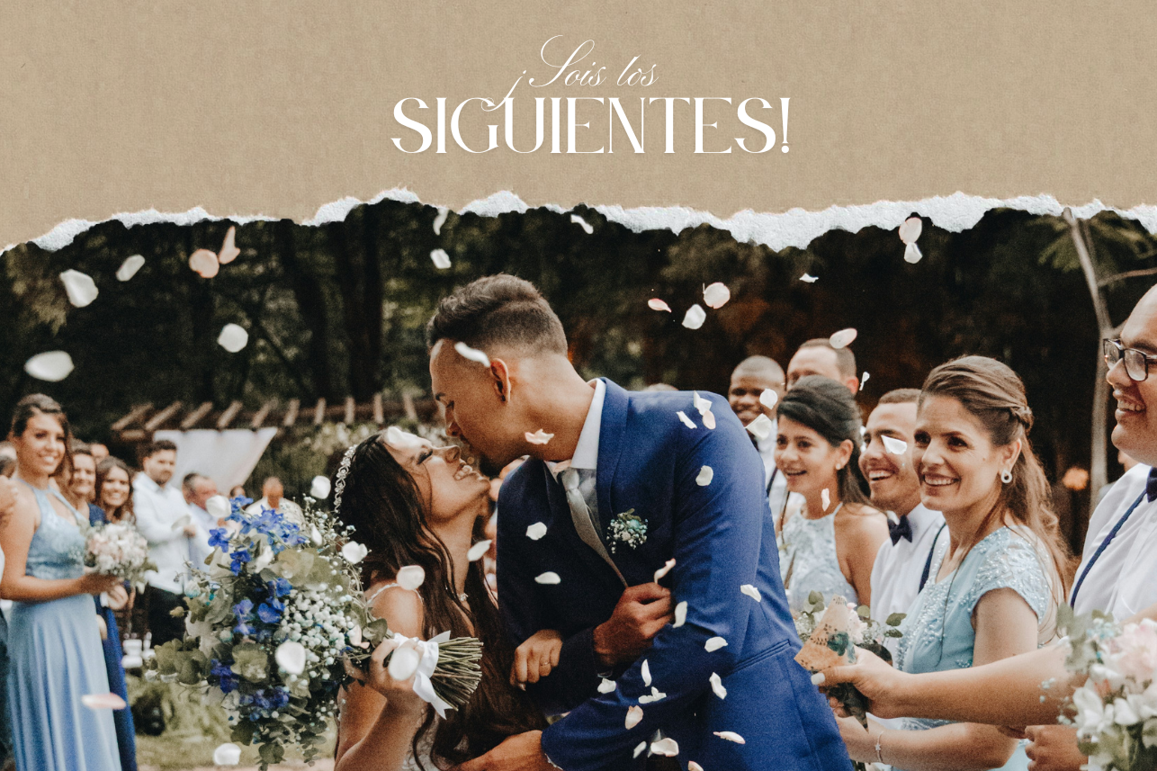 Maneras originales de decir "Sois los siguientes" en una boda