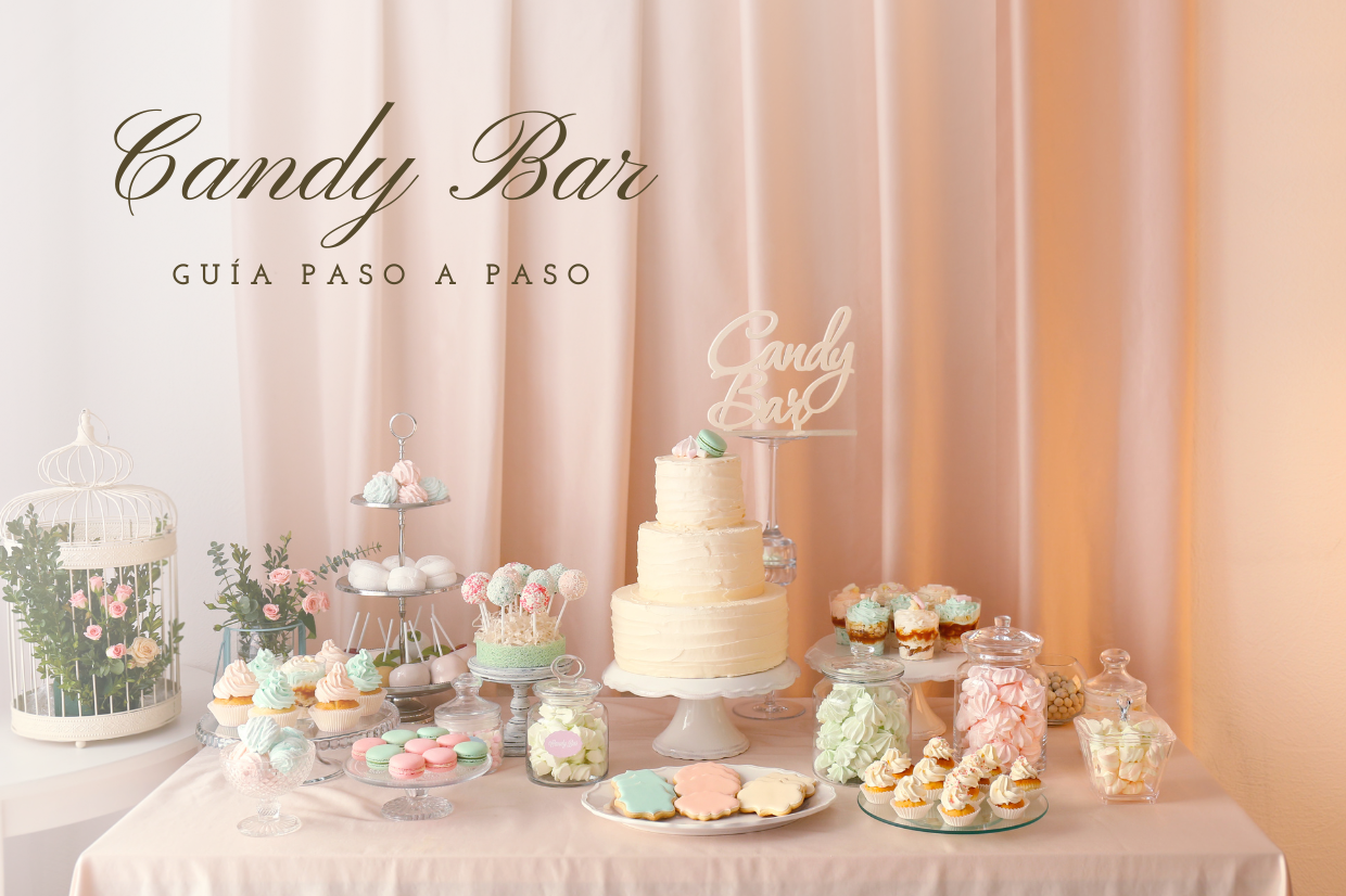 Cómo montar un "Candy Bar" para celebraciones: guía paso a paso