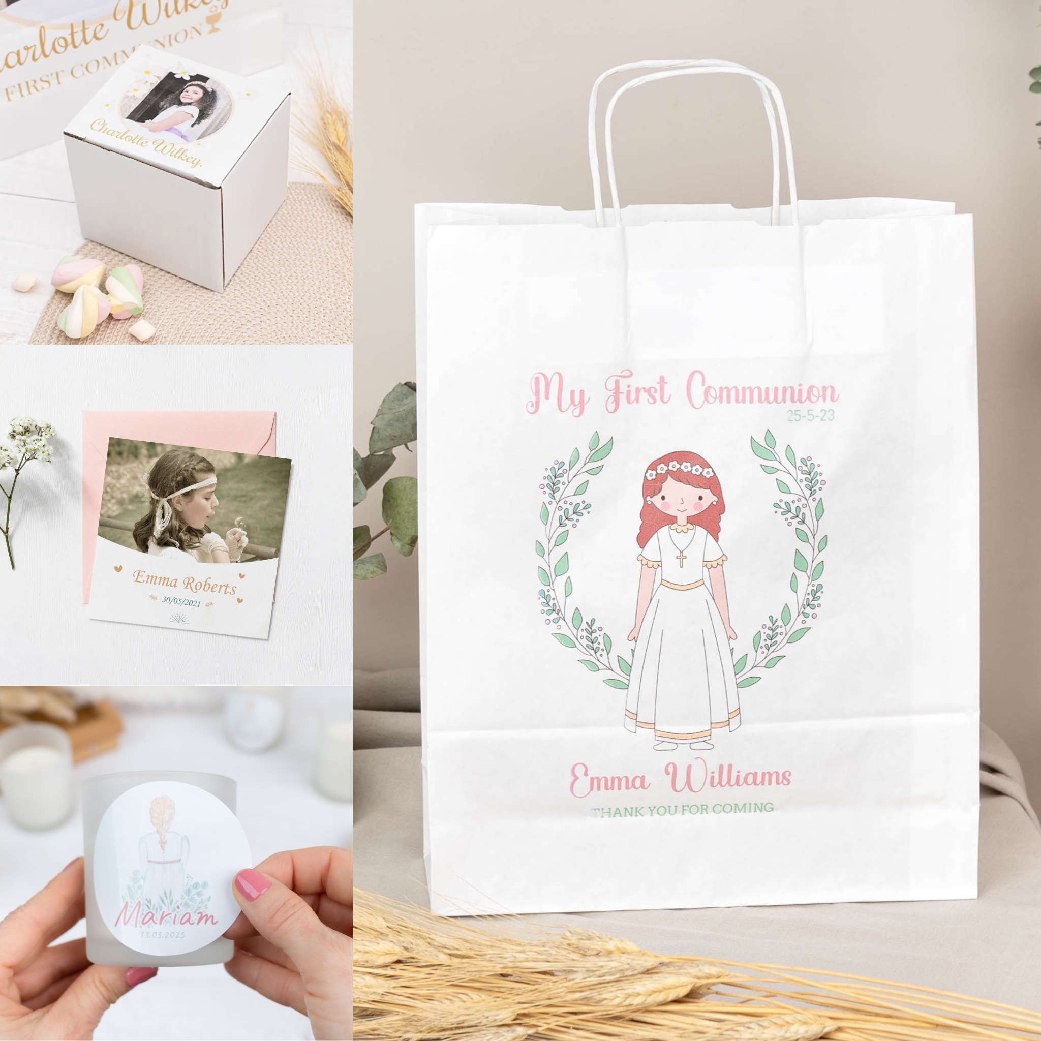 Cajitas, tarjetas, etiquetas y bolsas personalizadas de Wanapix.es