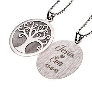 Colgante Arbol Vida Plata Grabado Personalizado 300X300 Colgante Arbol Vida Plata Grabado Personalizado 300X300
