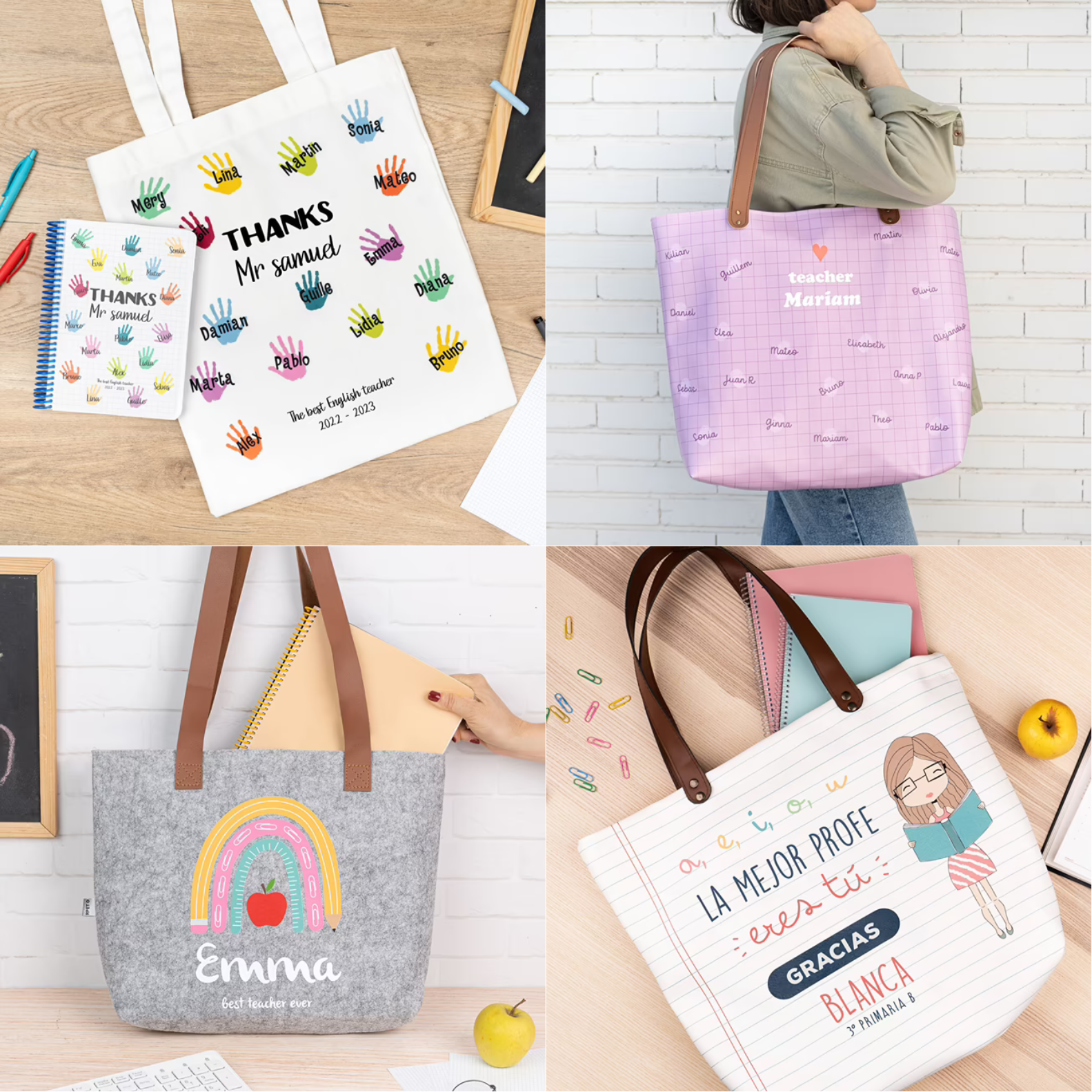 Bolsos personalizables de Wanapix.es