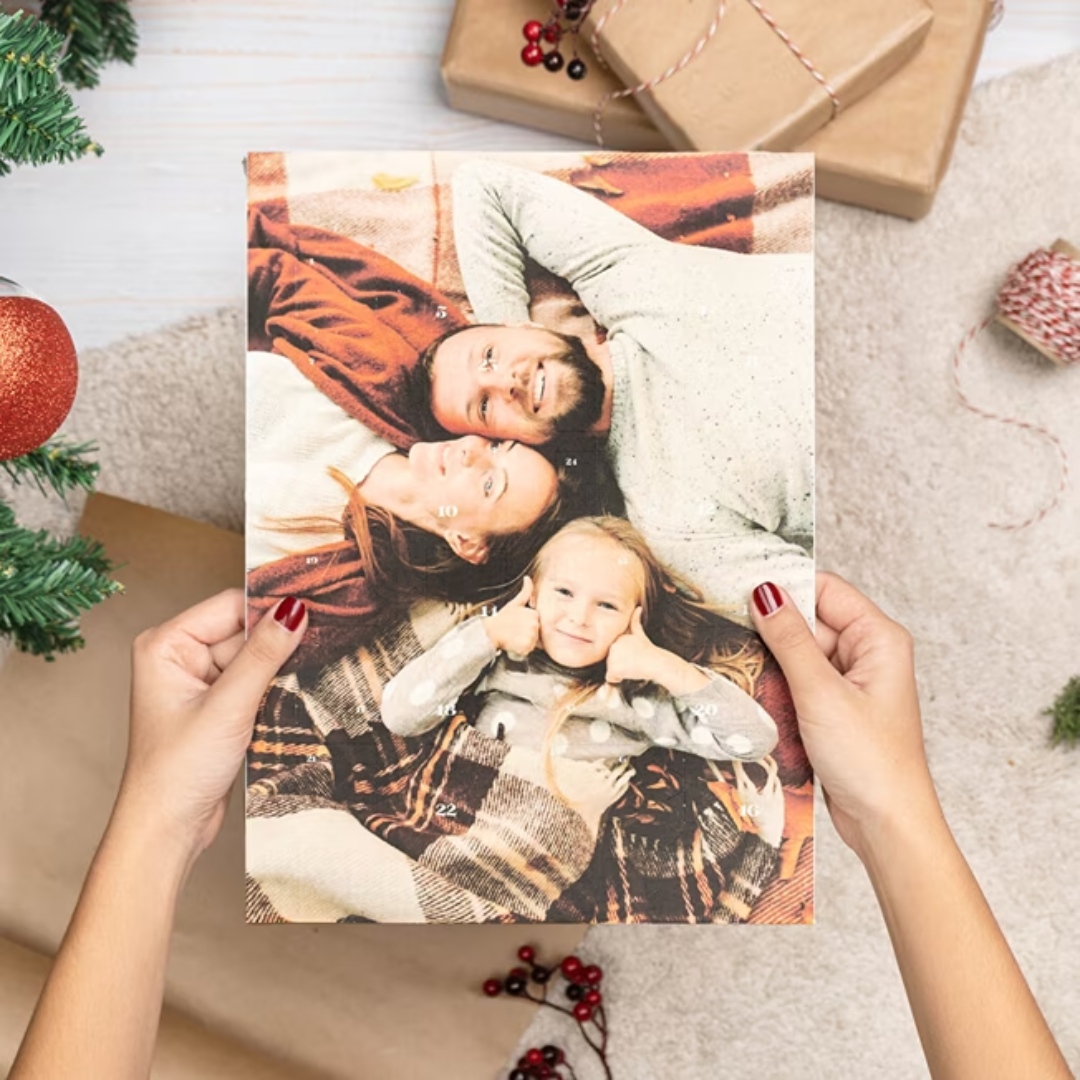 Calendario de adviento personalizado de Wanpix.es