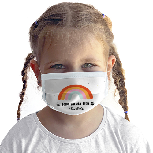 mascarillas infantiles originales y personalizadas Mascarilla infantiles originales personalizada con diseños a elegir. Mascarillas personalizadas para niño con frases