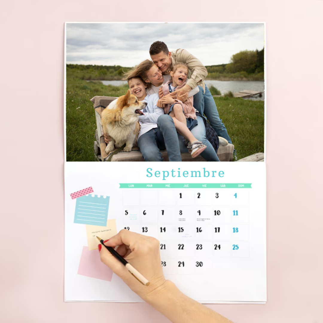 Calendario personalizado de Wanapix.es