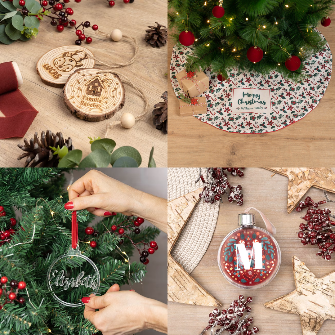 Accesorios de Navidad personalizados de Wanapix.es